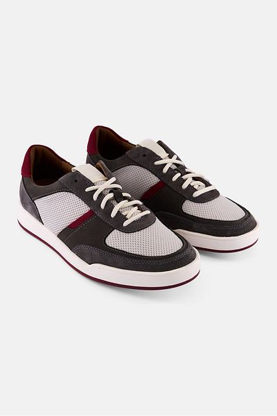 CLARKS Men Standard Lace Up Casual Shoes, Dark Grey