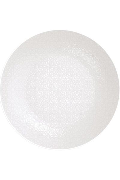 TRAMONTINA Since 1911, Made In Brazil - Noor 21cm Ramadan Themed Decorated Porcelain Soup Plate