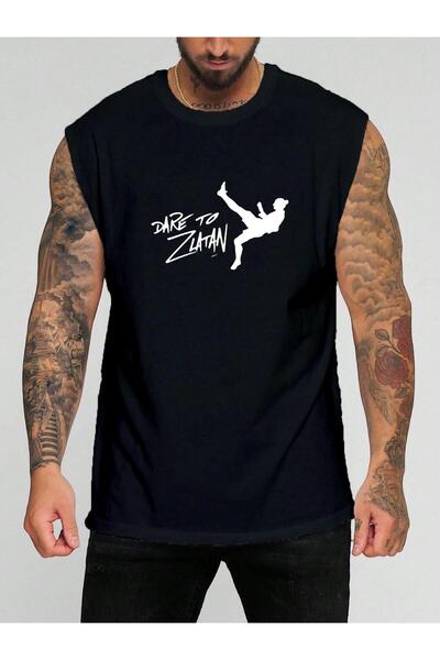 BENROMA TRICOU FĂRĂ MÂNECI CU IMPRIMEU JUCĂTOR DE FOTBAL