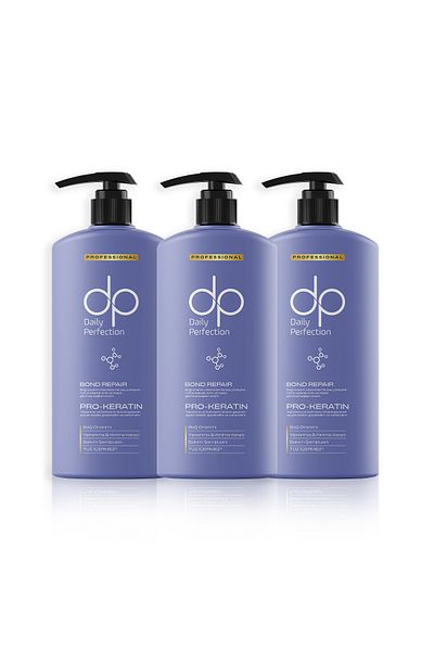 dp Daily Perfection 3 Pieces 425 ml Shampoo Bond Repair