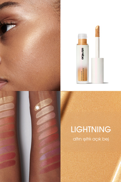 M.A.C Strobe Beam Işıltılı Çok Amaçlı Likit Allık - Lightning 4.3 ml