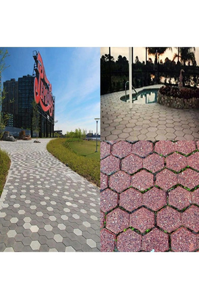 mormanya Petek Zemin Kaplama Kalıbı Beton Tuğla Bahçe Parke Taş Kalıbı 46x46 cm