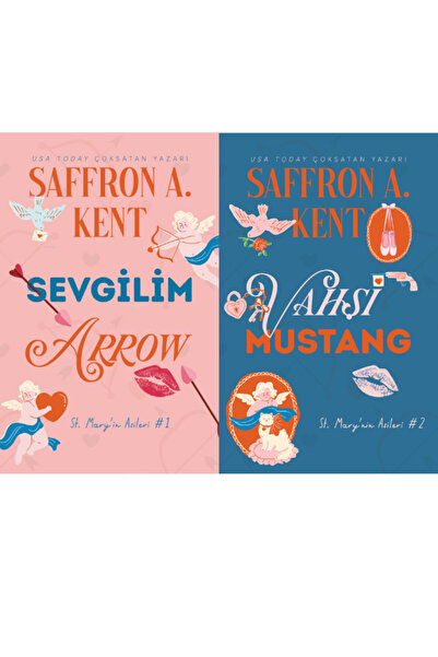 lapis kitap Sevgilim Arrow & Vahşi Mustaang Set (2Kitap)