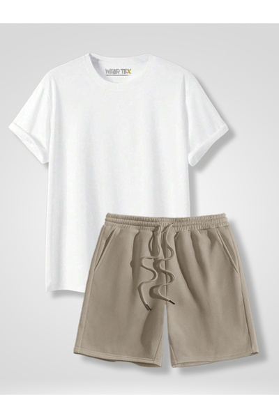 WEARTEX 2-Piece Shorts + Oversize T-Shirt Set