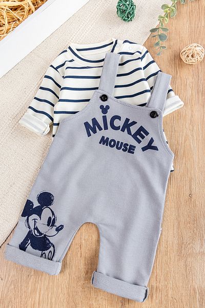 Babymod Baby Boy Jumpsuit Salopet - 2 Diaper Sets