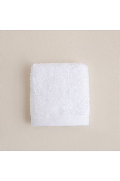 Chakra Solid Hand Towel 33x33 Cm White