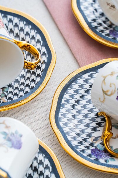 ACAR Breeze Coffee Cup Set for 6 People - 90 ml