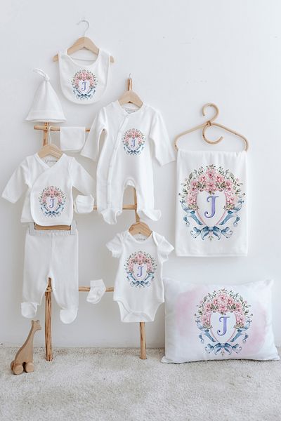 Lilabio Unisex 10-Pack Hospital Release Cotton Unseri Pink Fabric