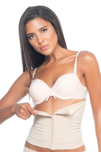 Emay 2026 Model - Double Layer and Agraph Waist Corset - Skin Color