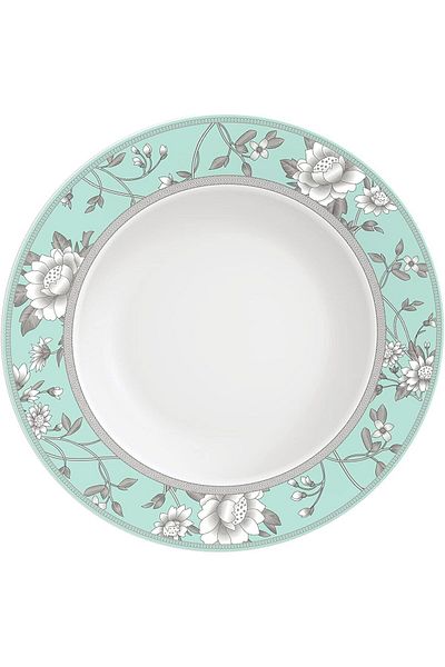 TRAMONTINA Since 1911, Made In Brazil - Helen 27cm Decorated Porcelain Dinner Plate