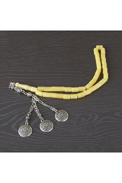 LapisDo Mărgele de rugăciune din chihlimbar cu ciucuri de alpaca croială 7x10...