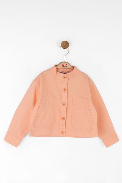 NK 01-04 Years Old Baby Girl Salmon Triple Set - Salmon