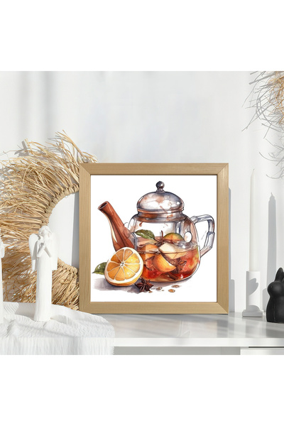 HOMEPACK Jedna drvena uokvirena slika, jednodijelni poster, slika KTC/009