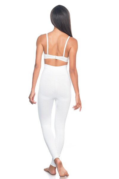 Emay White Mi 2045 Anti Cellulite Leggings Corset