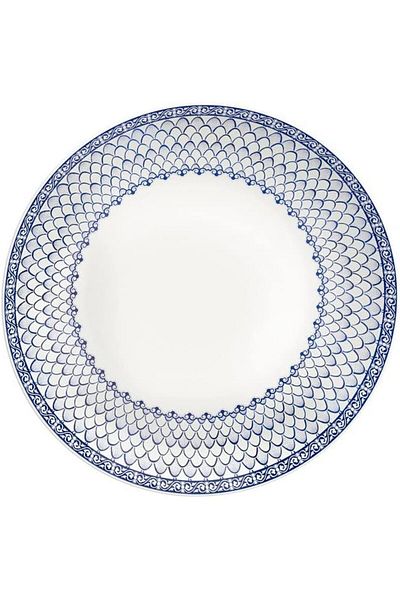 TRAMONTINA Since 1911, Made In Brazil - Umeko 22cm Decorated Porcelain Deep Plate