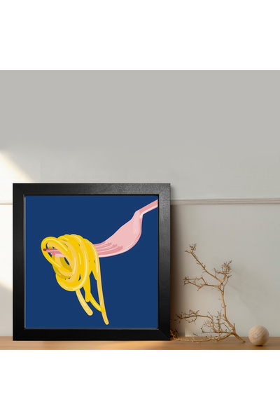 HOMEPACK Единична картина с дървена рамка, единичен плакат, картина KTC/014