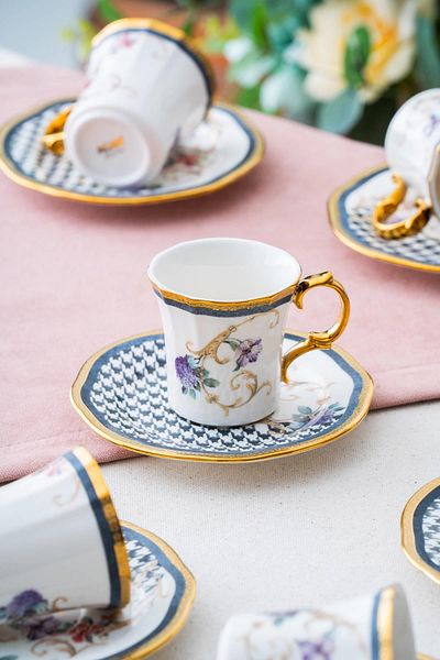 ACAR Breeze Coffee Cup Set for 6 People - 90 ml