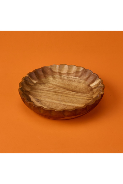 MİEN Mien Acacia Bowl - Brown - 20 cm