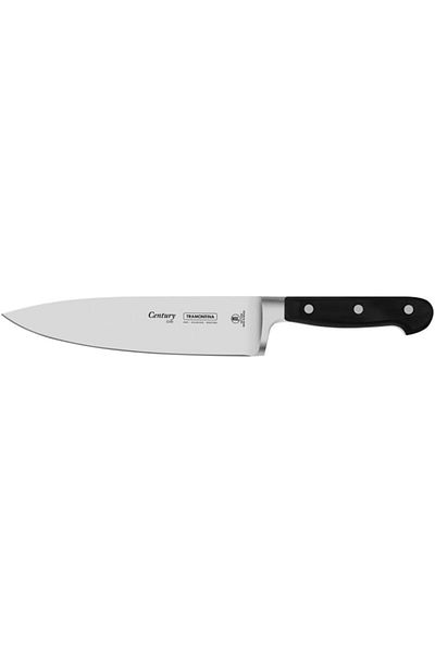TRAMONTINA Since 1911, Made In Brazil - Chef Knife 8 Inch Stainless Steel Blade