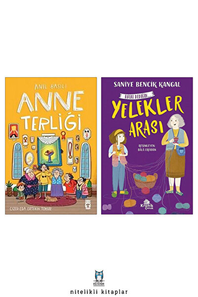 Timaş Çocuk Anne Terliği/Anıl Basılı - Yelekler Arası