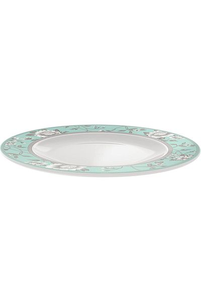 TRAMONTINA Since 1911, Made In Brazil - Helen 27cm Decorated Porcelain Dinner Plate