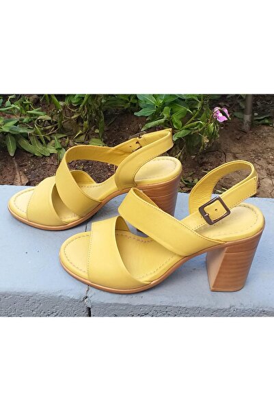 Bulldozer 231712   Women's Genuine Leather Heeled Summer Shoes
