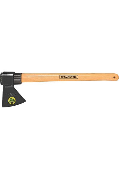 TRAMONTINA Since 1911, Made In Brazil - Size 2 Welded Axe Round Head With 50cm Wood Handle