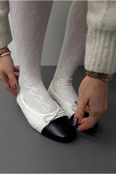 Mupa Shoes BÍLÉ dámské baleríny
