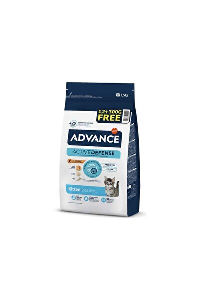 Advance Cat Kitten Tavuklu ve Pirinçli Yavru Kedi Maması 1,2kg + 300gr Bonus ...