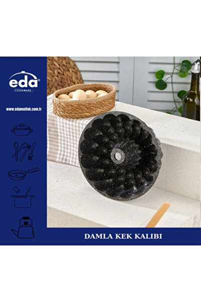 Eda Damla Granit Döküm Kek Kalıbı ZK-939