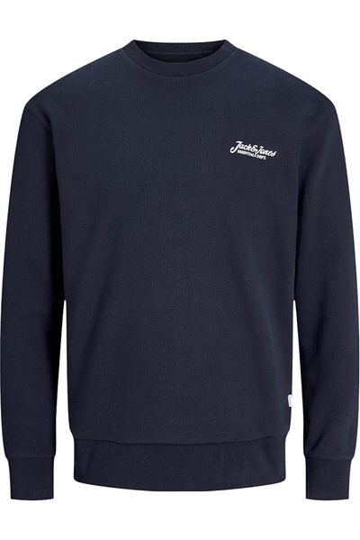 Jack & Jones Bluza JACK &JONES Beau Crew - 12268435-Sky Captain