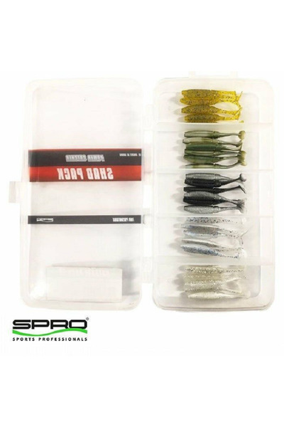 Spro Dropshot Bait 50 Natural Pack Silikon Yem