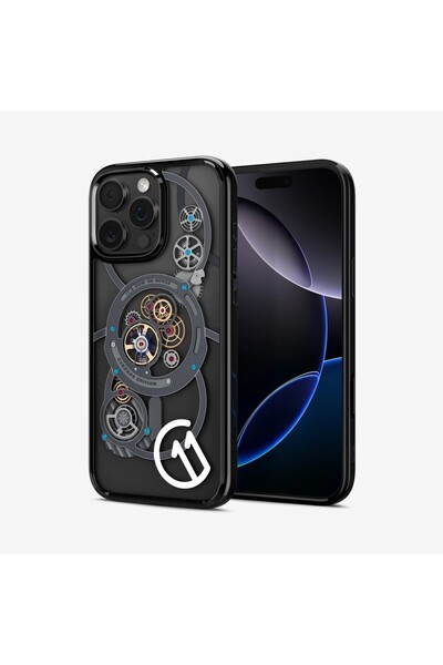 Spigen iPhone 16 Pro Kılıf Ultra Hybrid T Kamera Buton Korumalı MagFit MagSafe c11 Chronos - ACS09193