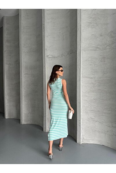 RPT MODA TUNICA DE ROCHIE CU DUNĂ CU MÂNECĂ ZERO DE MĂRIME COMPLETĂ