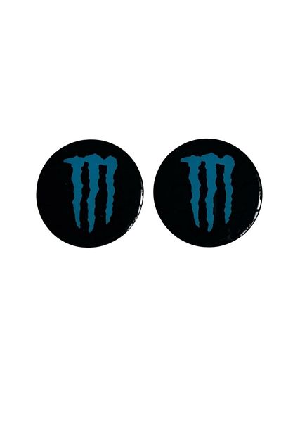 Fatih Monster Drop Sticker 3d 5x5 Cm 2 Pieces
