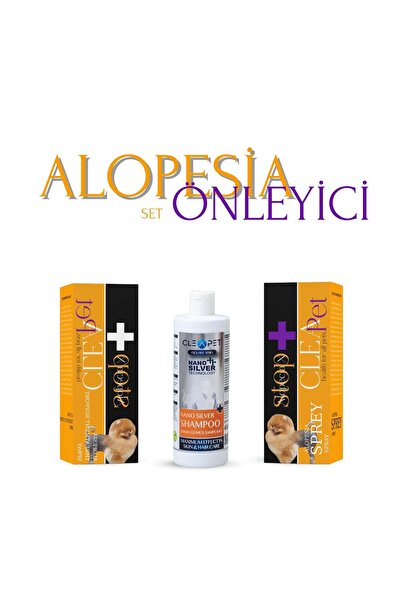 Cleapet ALOPESİ ÖNLEYİCİ SET