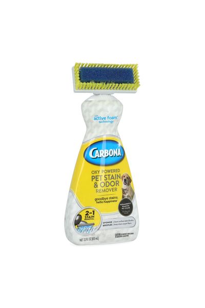 Carbona Oxy Powered Pet Stain and Odor Remover with Built-In Brush Applicator 651ml