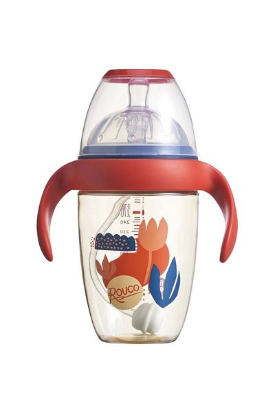 Rovco Baby Bottle Newborn Ppsu Wide Mouth Bottle 300ml N1045