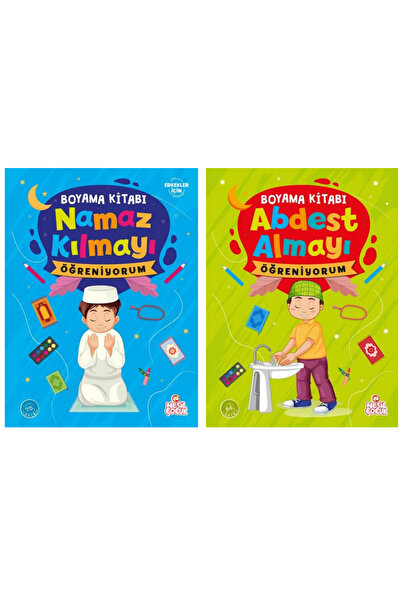 Nesil Yayınları Namaz Kılmayı ve Abdest Almayı Öğreniyorum (Erkek Çocuk)