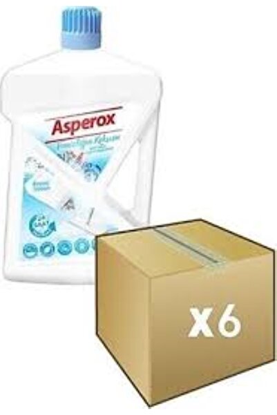 ASPEROX 6lı Yüzey Temizleyici Beyaz Sabun Kokulu 2,5 Lt X 6 Adet