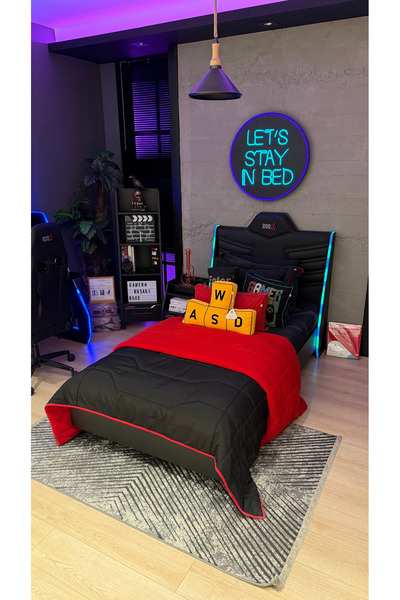 Almila Roox Yatak Örtüsü Seti Tek Kişilik (180X240 CM)