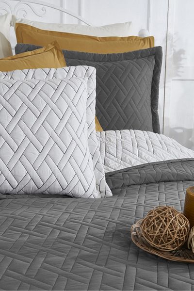 Levanzo Double Bedspread Laura Anthracite