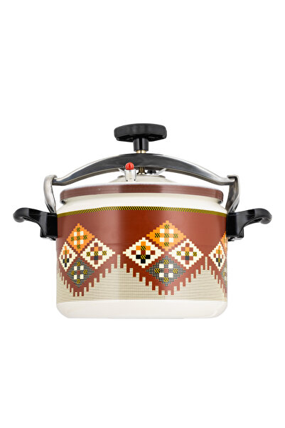 ALSAIF Aluminum Granite Pressure Cooker Size: 9l, Color: Beige