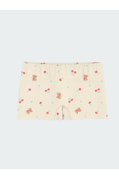 LC Waikiki New Season Bear Teddy Printed Girls Boxer 3-Piece - S5Mm72Z4