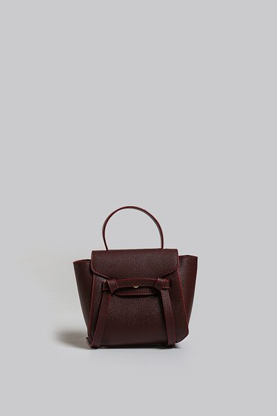 Çantacımstore Women's Mini Clutch Bag Claret Red