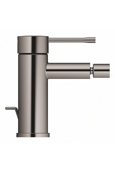 Grohe Baterie bideu Grohe Essence 24178A01, 3/8 inch, aerator, cartus ceramic, ventil cu tija, Grafit