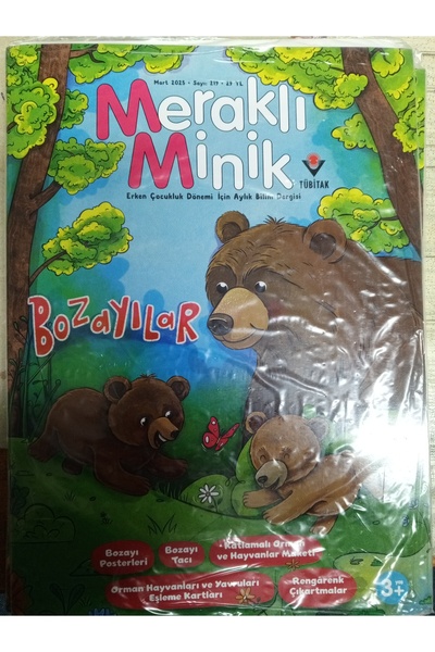 Tübitak Meraklı minik TÜBİTAK mart 2025