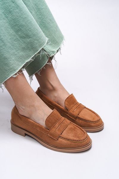 Riccon Γυναικείο Loafer Mylmadia 0012665   Μαύρισμα σουέντ
