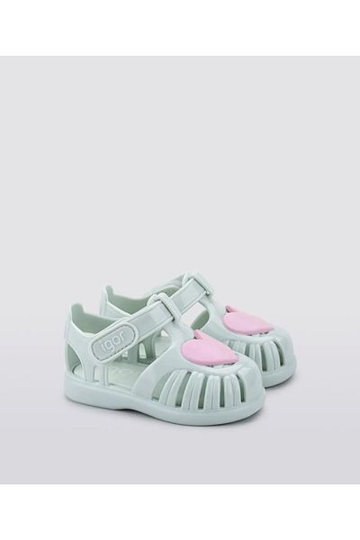 IGOR Igor Tobby Gloss Love S10310 - Sandale pentru copii / 026 Mint / Verde