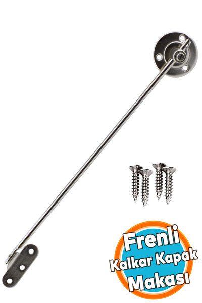 NZB Frenli Kalkar Kapak Makası Dolap Çekmece Metal 25 Cm Sessiz Açma Kapama A...